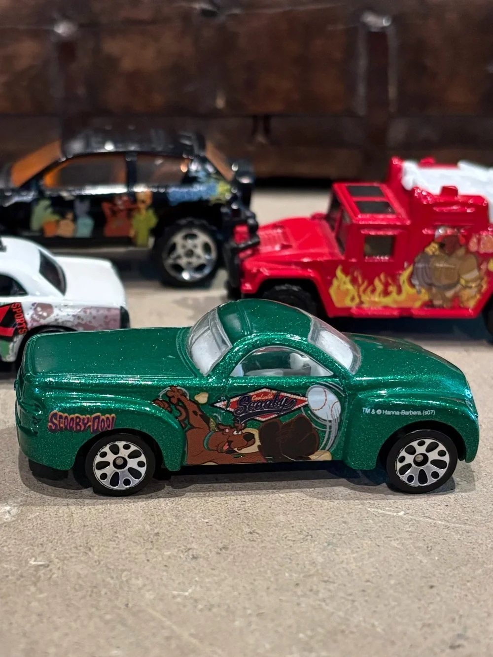 Matchbox Scooby-Doo! Die-Cast Metal Cars. Lot of 4